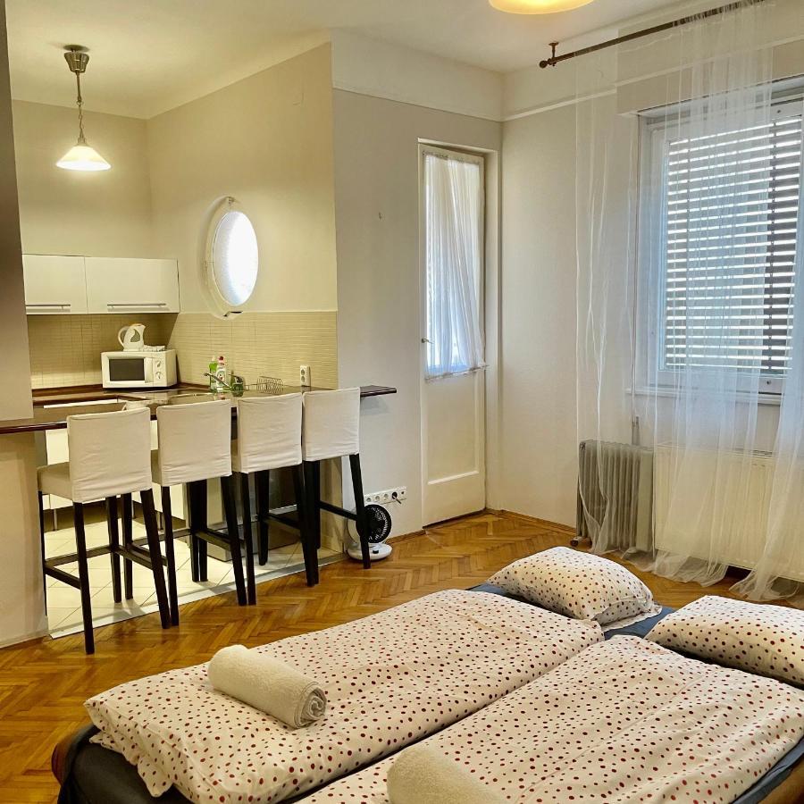 Ferienwohnung Elizabeth Bridge With Gellert-Hill View Budapest Exterior foto